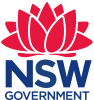NSW Gov Logo 2023 Blue